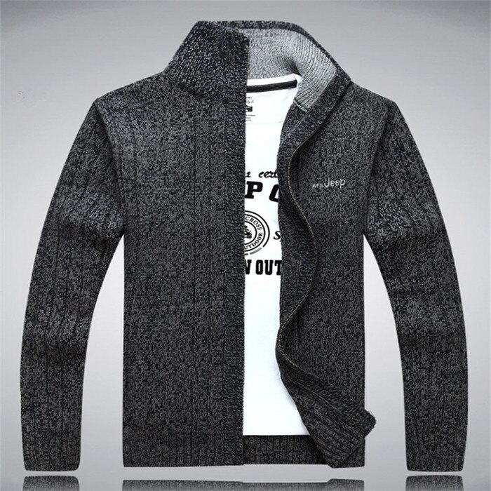 Sweater Male 2020 Wool Cotton Cardigan Autumn Men's Winter Sweater  Kint Wear Knitwear Coats Clothing