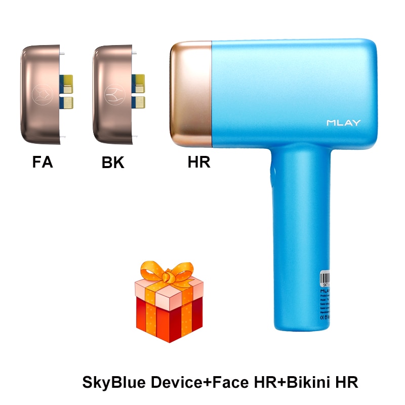 T14 MLAY IPL Hair Removal Machine Permanent Epilator Body Electric Malay Female Epilator 500000 Flashes Ice Cooling