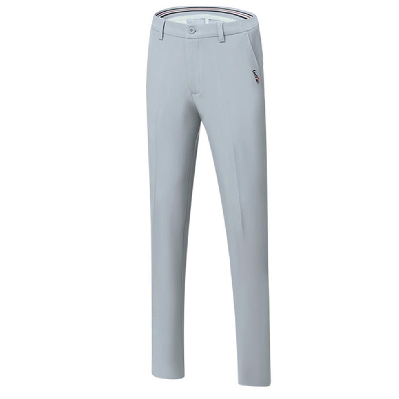 Spring Autumn Men's Golf Pants Thick four-Way Stretch Solid Color Sports Casual Pants High Quality Golf Clothing Free Shipping