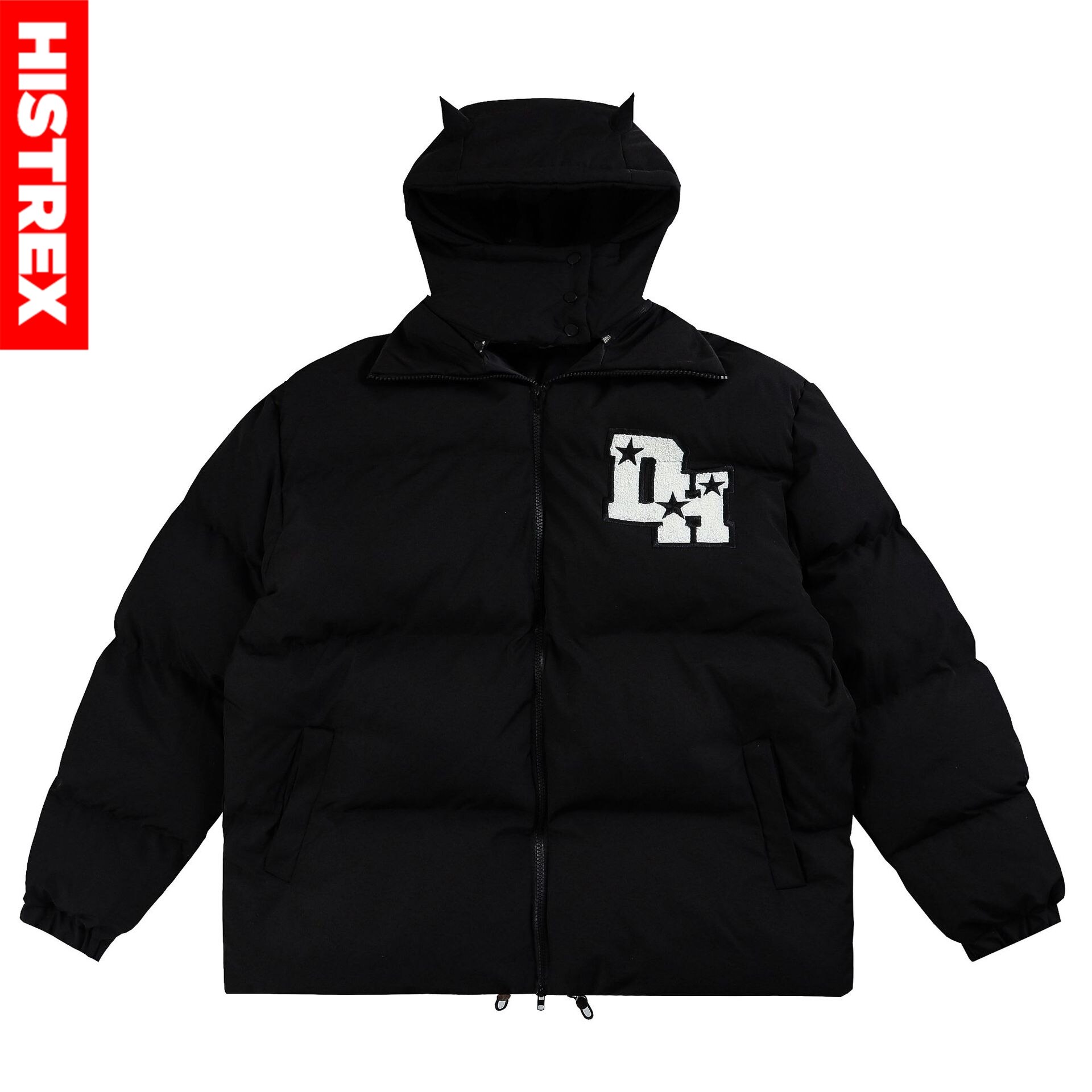 2023 Devil Bubble Parkas Jackets Men,Y2K Outwears,Winter Warm Detachable Parka,Women Oversized Coats,Mens Hip Hop Brand Jacket