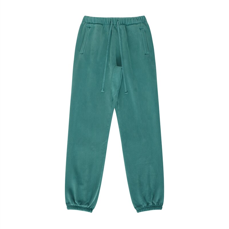 ZODF Trendy 2022 Autumn Men's 380gsm Cotton Sweatpants Unisex High Street Casual Loose Terry Pants Brand Streetwears HY0431