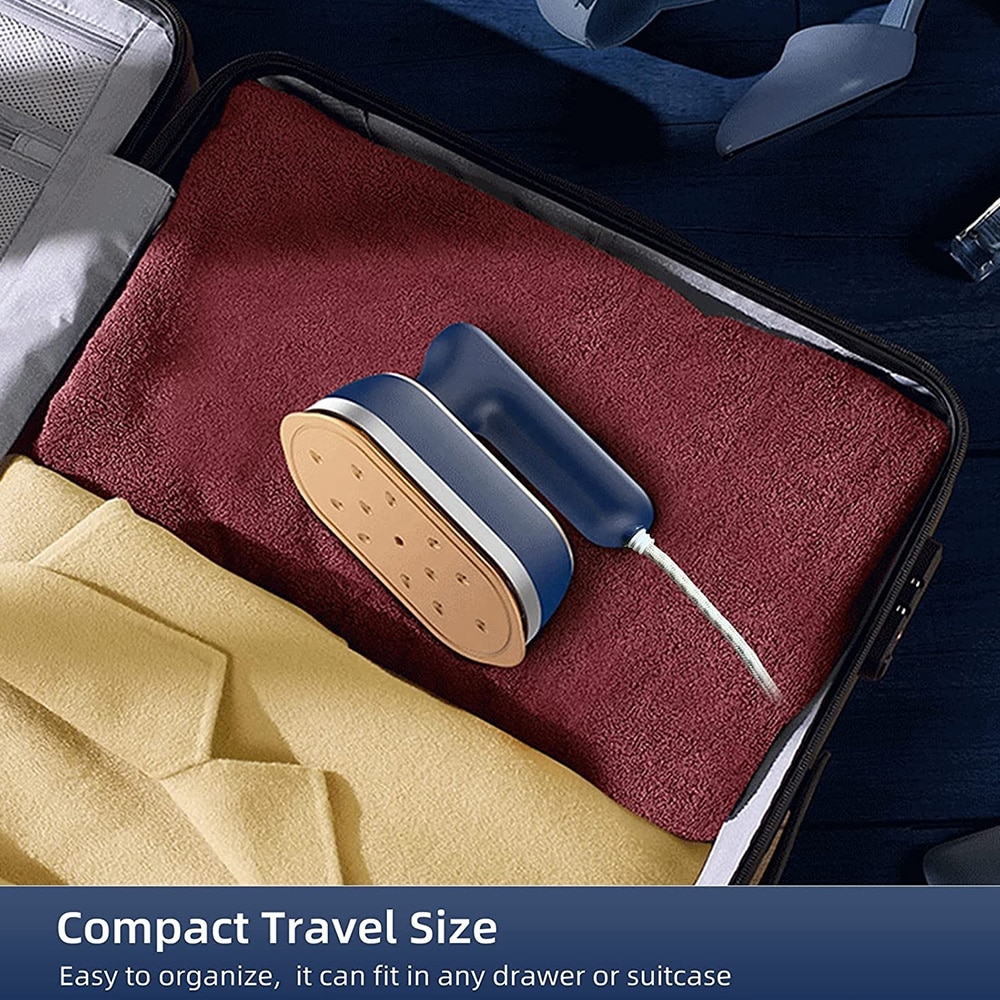 REUP Portable Garment Steamers Steam Iron for Clothes Wet Dry Hand Held Ironing Machine 15s Fast-Heat Cleaner 1200w Ironing