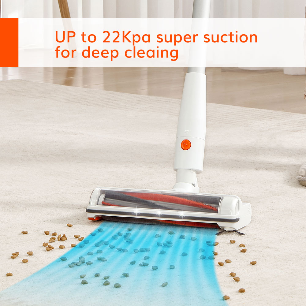 ILIFE G80 Cordless Handheld Vacuum Cleaner, 22000pa Suction, 45 mins Runtime,LED Illuminate, 45mins Runtime, Home Appliance