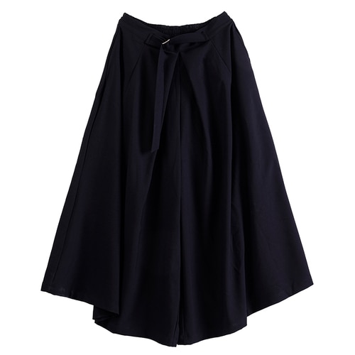 Japan Streetwear Fashion Loose Casual Black Wide Leg Pant Men Women Punk Gothic Hip Hop Skirt Pants Man Harem Trousers