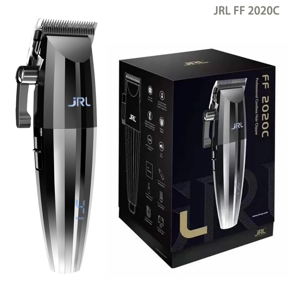 Madeshow M5 M6,Professional Cordless Hair Clipper, Men's Barber Beard Trimmer, All Steel T-shaped Cutter Head,Metal Body Barber