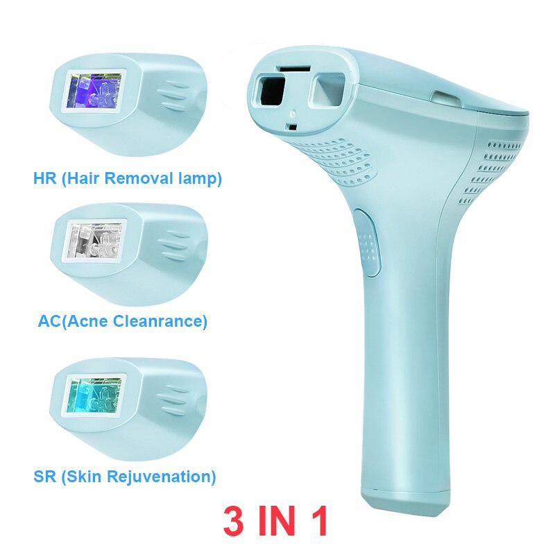 MlayT3 IPL Hair removal Epilator a Laser Permanent Hair Removal Machine Face Body 3IN1 Electric depilador a laser 500000 Flashes