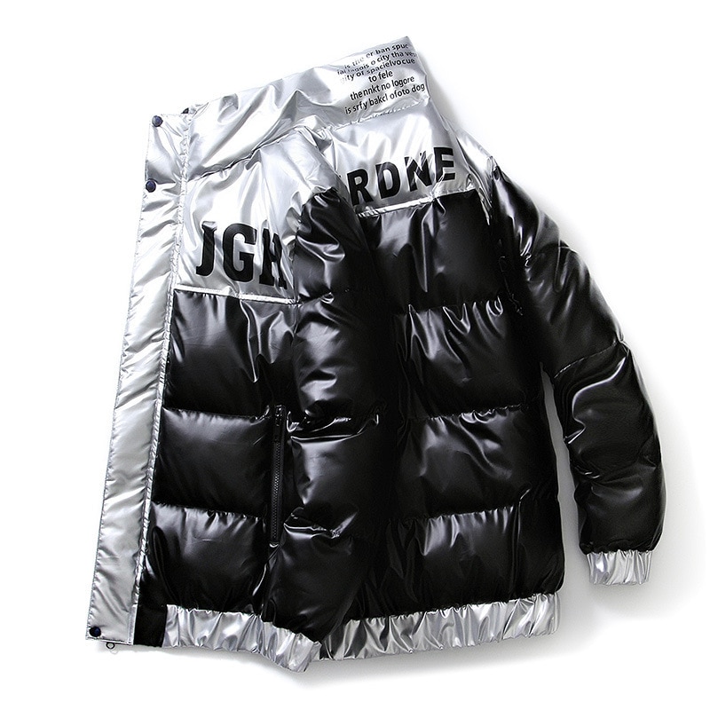 Winter Jacket Men Parkas Thicken Warm Coat Mens Stand Collar Fashion New Streetwear Waterproof Down Cotton Winter Coat