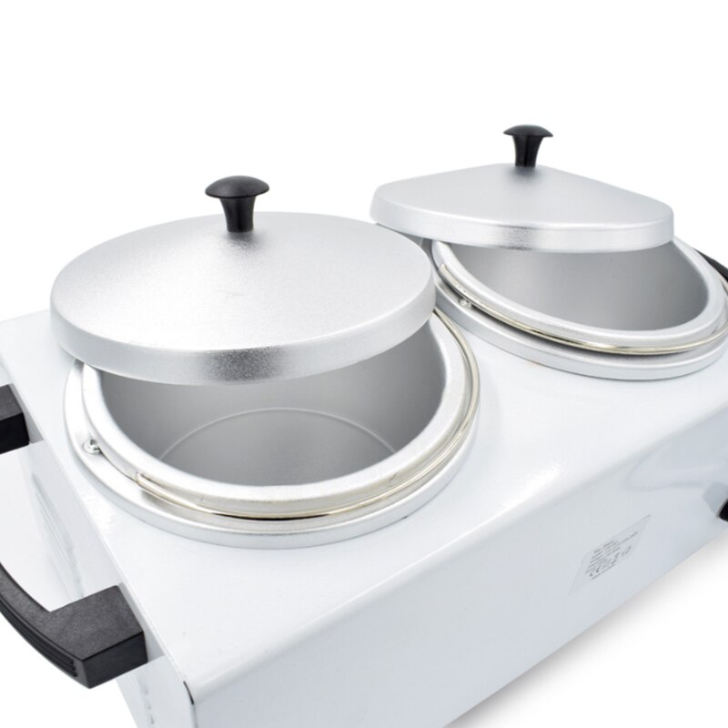 Depilatory Wax Heater  Machine Double Paraffine Warmer SPA Hand and Feet Epilator Hair Removal Tool