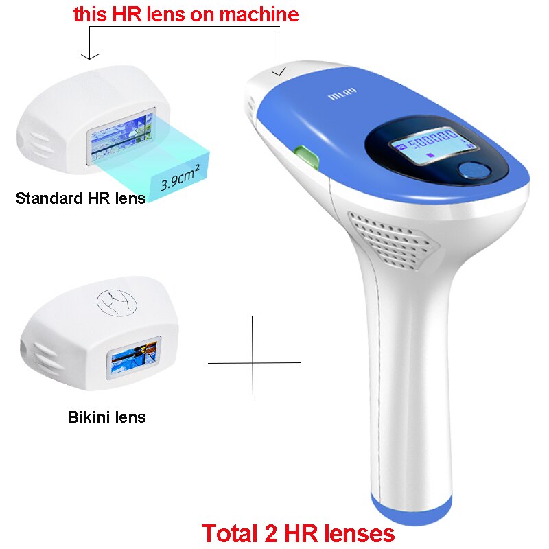 MlayT3 IPL Hair removal Epilator a Laser Permanent Hair Removal Machine Face Body 3IN1 Electric depilador a laser 500000 Flashes