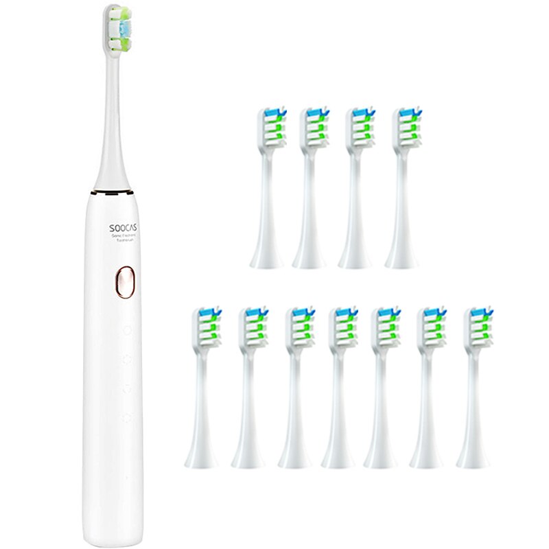 SOOCAS Sonic Electric Toothbrush X3U Adult Electric Toothbrush Fast Charging IPX7 4 Modes Tooth Whitening Cleaning Care Tool
