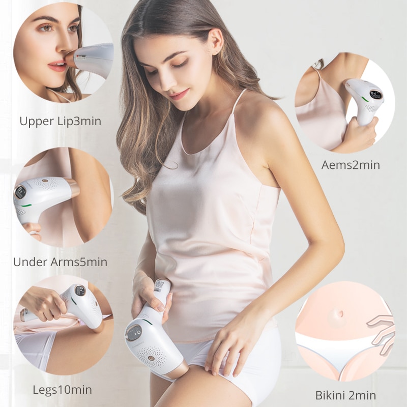 Laser Epilator IPL Hair Removal Machine for Women Bikini Body Hair Remover Original IPL Laser Facial Epilator Depilation Machine