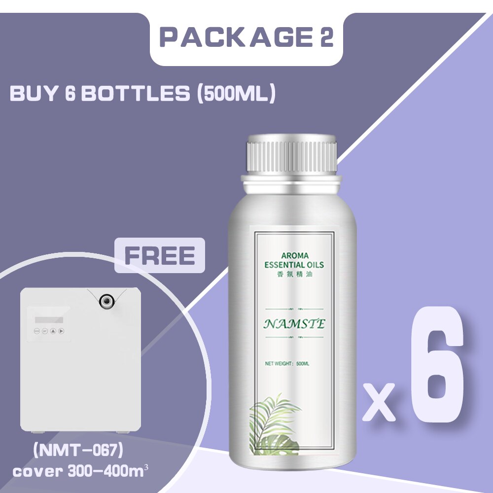 NAMSTE Hotel Essential Oils 500ML Room Fragrance House Air Freshener Pure Natural Diffuser Aromatic Oil Electric Smell For Home