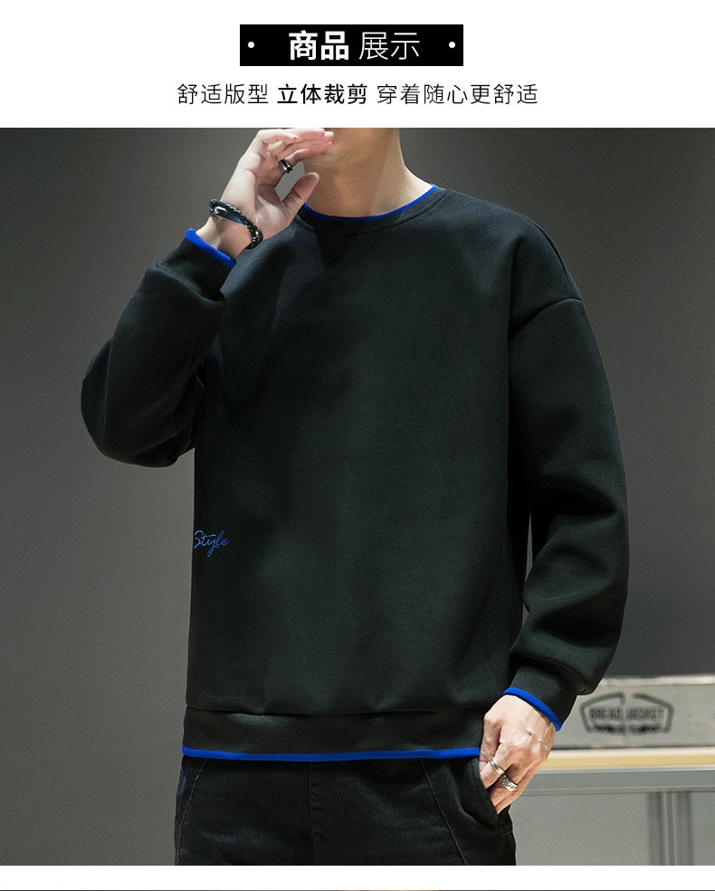 2022 Fall Business Warm Embroidered Sweater