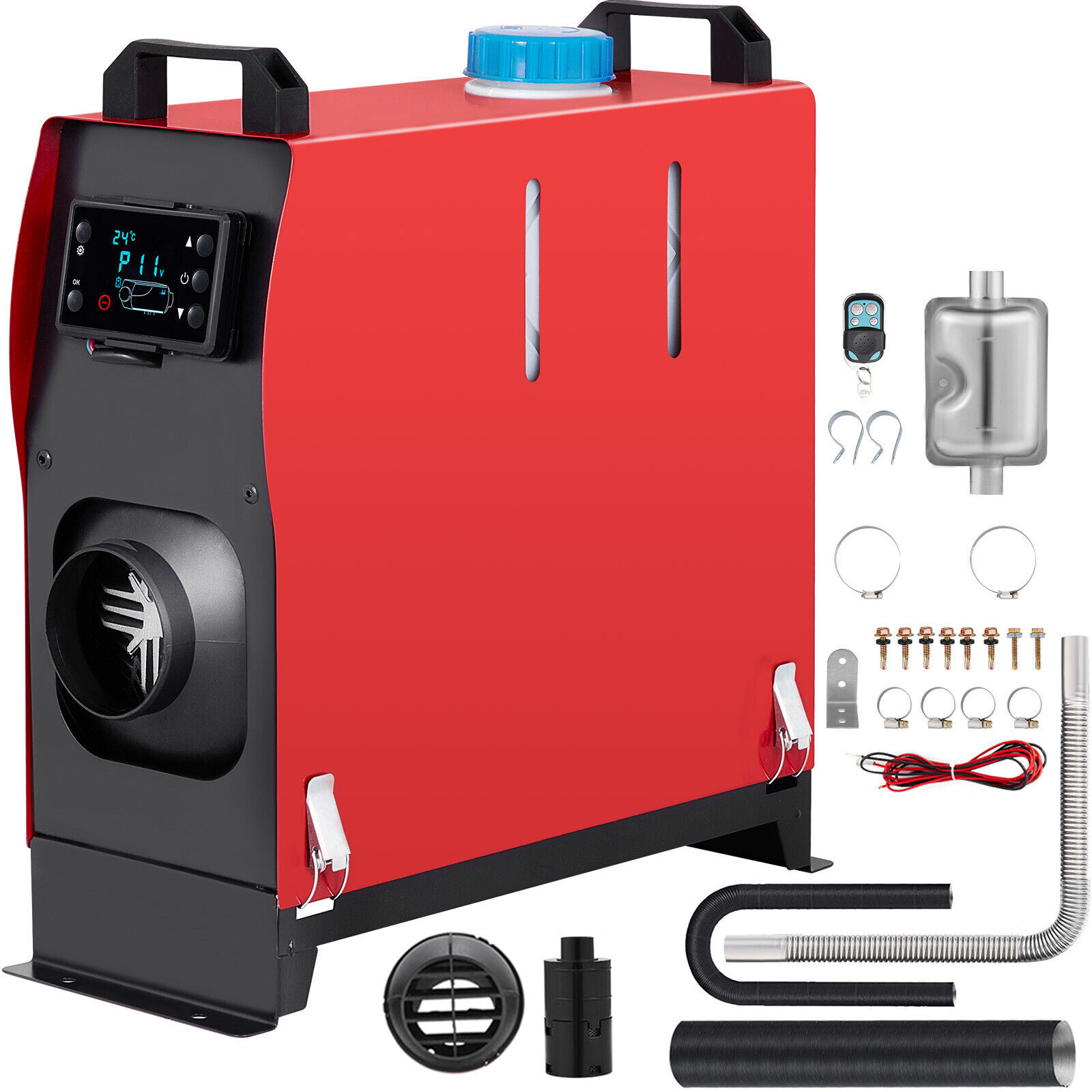 VEVOR Upgrade 8kw Diesel Air Heater Heating Machine All in One 12V Diesel Parking Heater for Car Bus Trailer RV