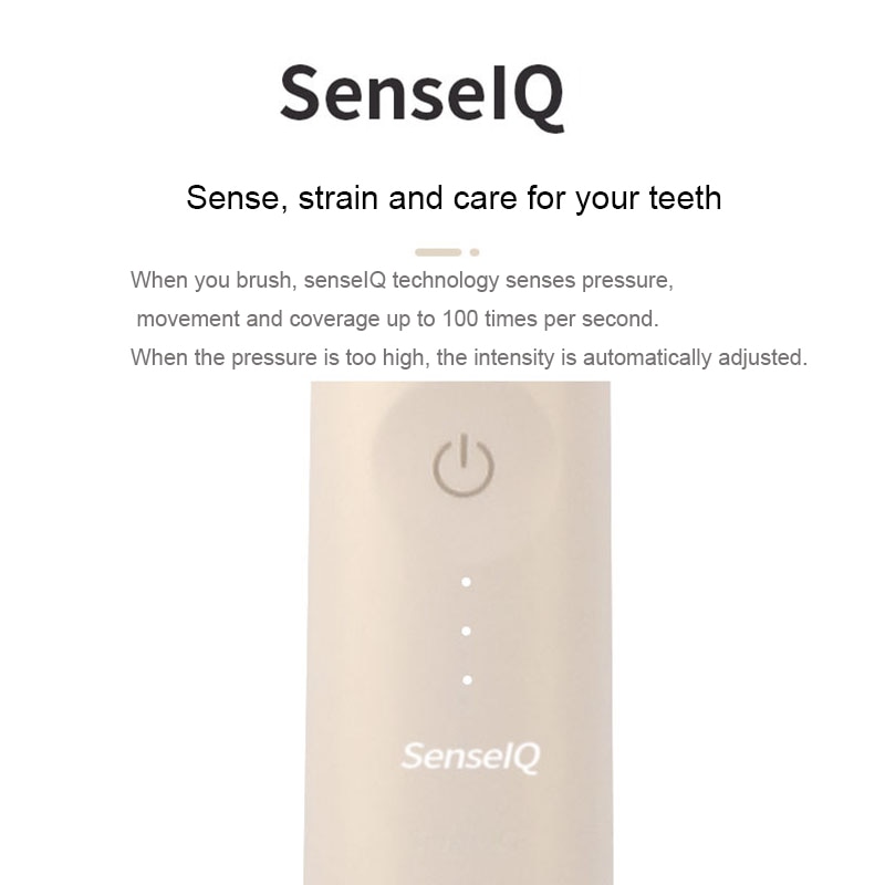 New Listing Sonicare Electric Toothbrush HX9900 HX999B for philips Bluetooth Touch Screen Waterproof Portable Charging