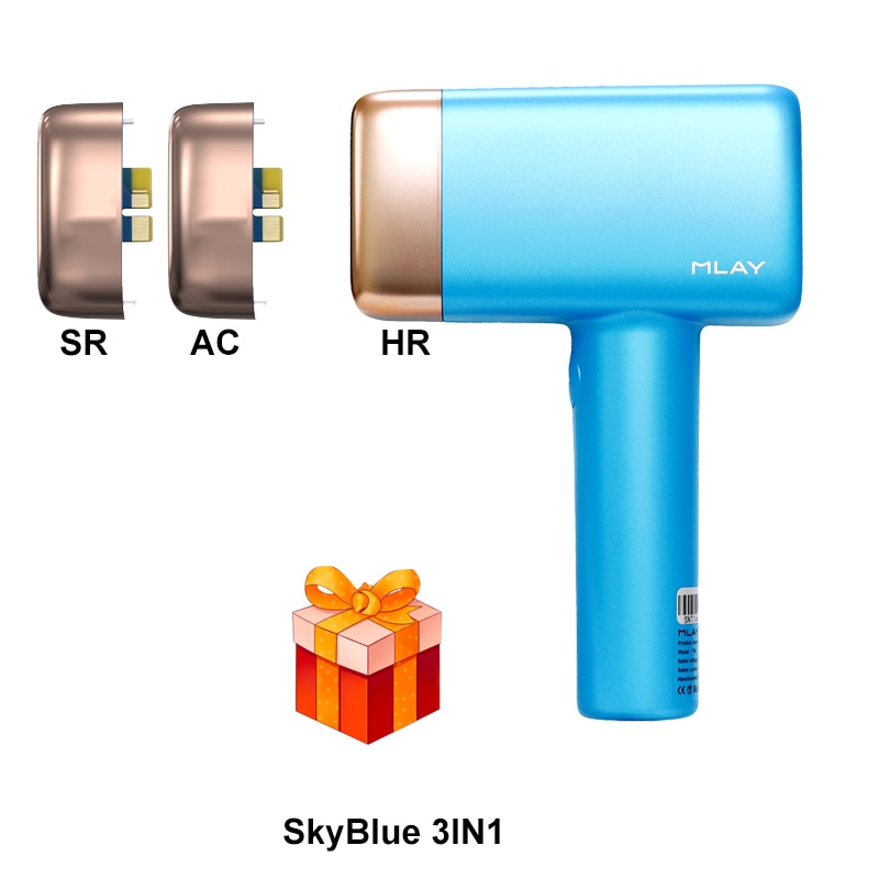 T14 MLAY IPL Hair Removal Machine Permanent Epilator Body Electric Malay Female Epilator 500000 Flashes Ice Cooling