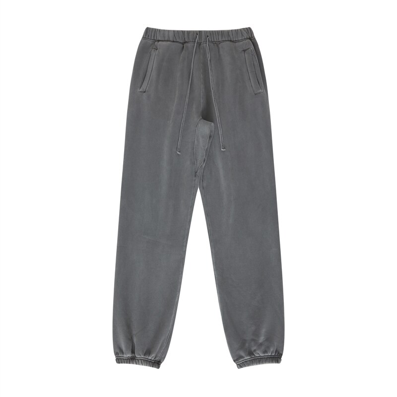 ZODF Trendy 2022 Autumn Men's 380gsm Cotton Sweatpants Unisex High Street Casual Loose Terry Pants Brand Streetwears HY0431