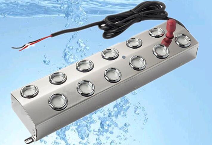 DC 48V 4/6/8/10/12 Head Ultrasonic Mist Maker Fogger Stainless Steel Air Humidifier Greenhouse For Hydroponics High Quality