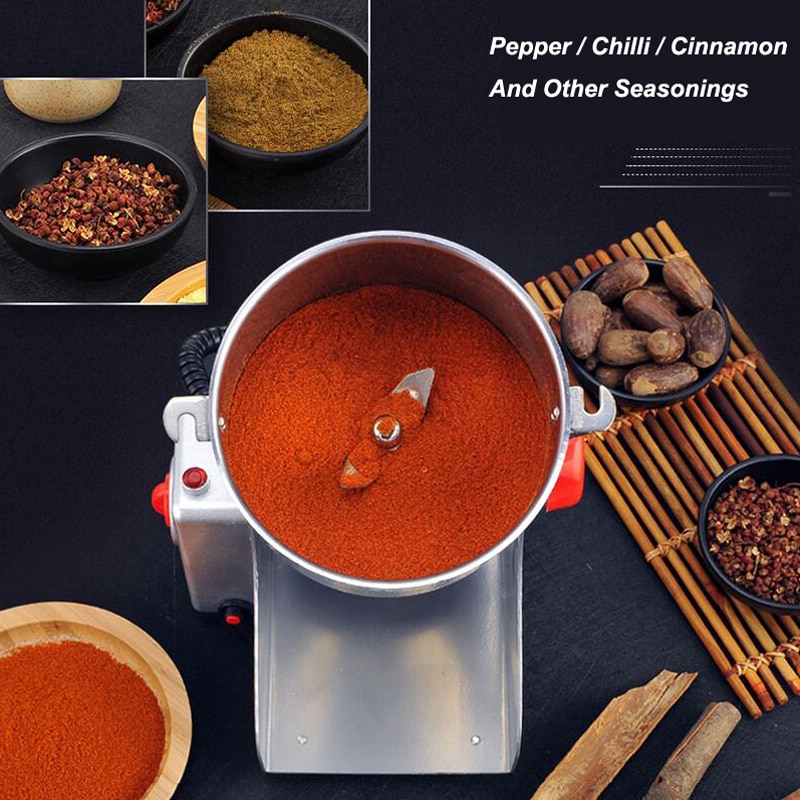 2500G /1000G/800G Coffee Grinder Machine Herb Grain Spices Mill Medicine Wheat Mixer Dry Food Grinder