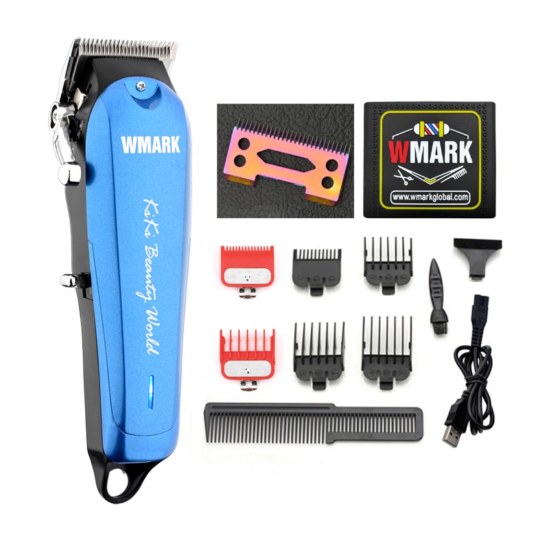 WMARK NG-103Plus NG-103B Professional Cordless Hair Clippers Hair Cutter Hair Cutting Machine Hair Trimmer 6500 rpm