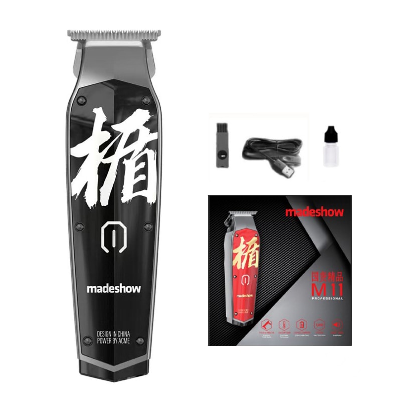 Professional Hair Clipper For Man Madeshow M10 M11 Beard Trimmer Barber 0mm Bald Head Trimmer Hair Cutting Machine 7000 RPM