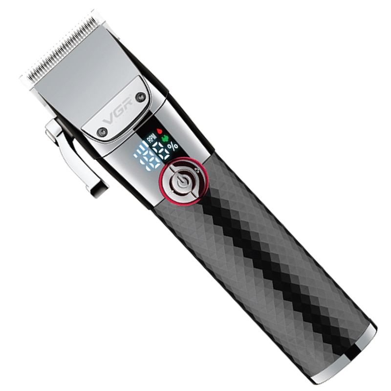 Professional Electric Lithium Ion Hair Trimmer For Men Powerful Beard Hair Clipper Wet Dry Hair Cutting Machine Adjustable