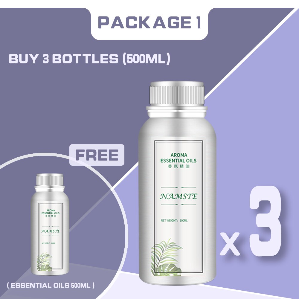 NAMSTE Hotel Essential Oils 500ML Room Fragrance House Air Freshener Pure Natural Diffuser Aromatic Oil Electric Smell For Home