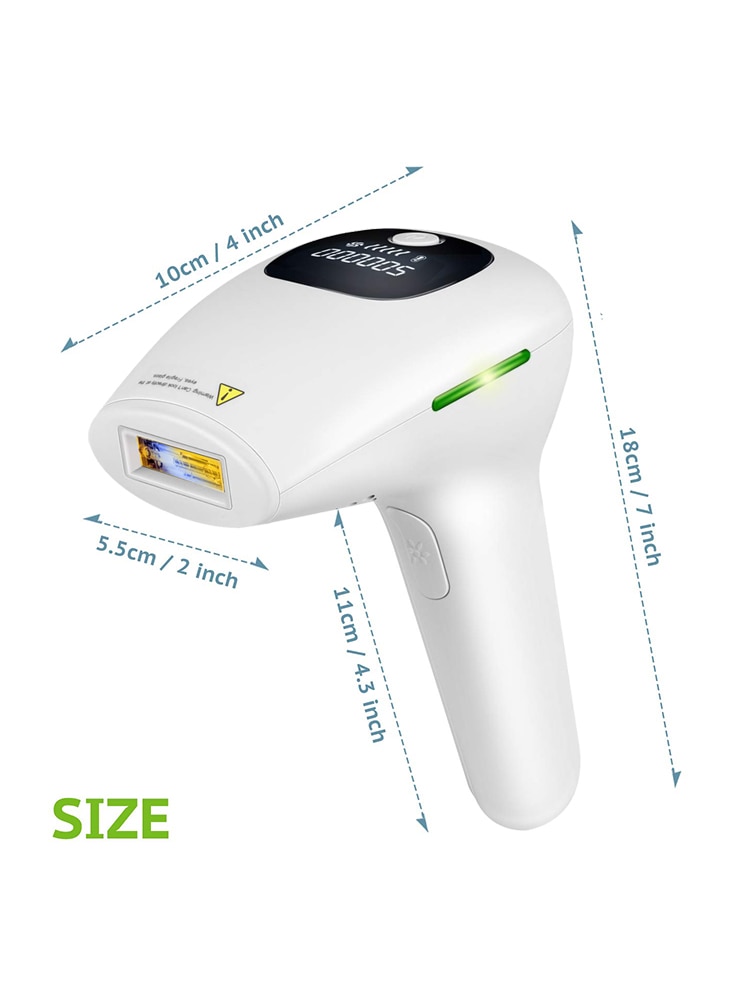 999900 Flashes 5 Levels Laser Epilator Permanent IPL Photoepilator Hair Removal Depiladora Painless Electric Epilator