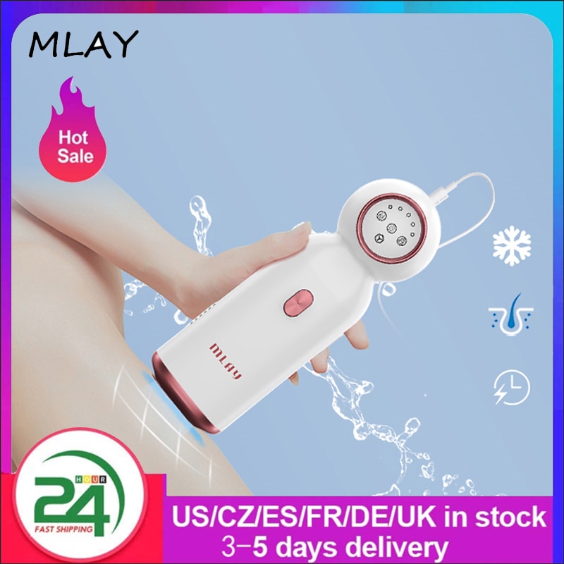 Mlay T10 Newest Ice Cooling System IPL Hair Removal Home Devices unlimitted shots