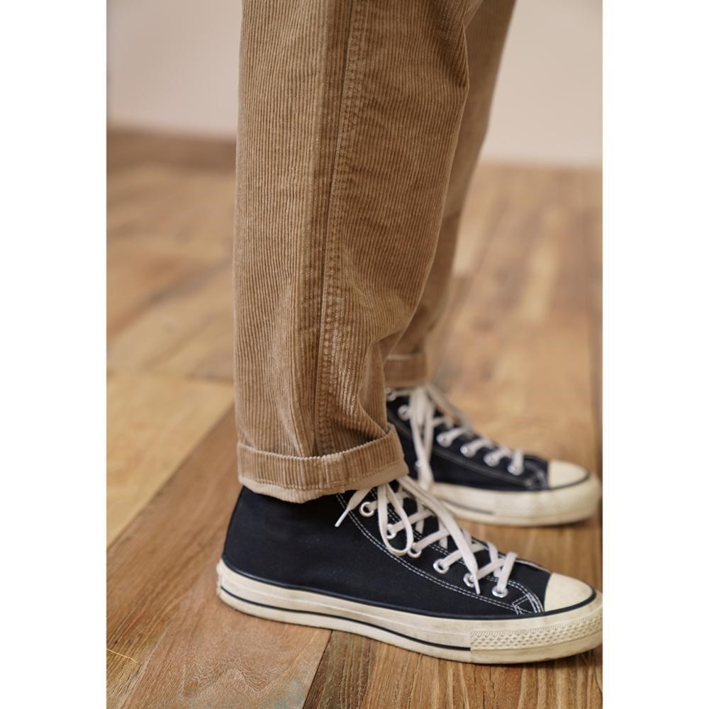 SIMWOOD 2023 Spring Winter New Corduroy Loose Tapered Pants Men Plus Size Hip Hop Casual Trousers Brand Clothing SJ131261