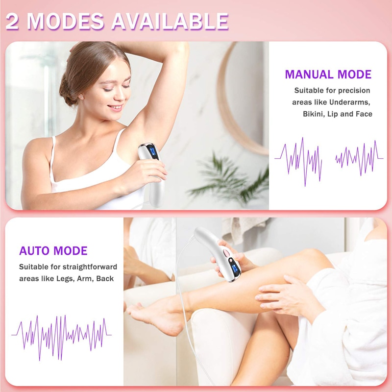 Laser Ipl Epilator Photoepilator Depilator Epilasyon Home Use 999900 Flash Permanent Painless Pulsed Laserowy Depiladora