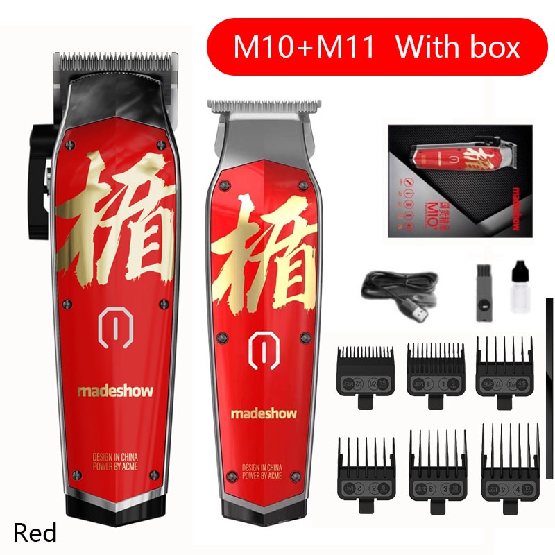Madeshow M10 Professional Hair Clippers for Man M11 Hair Trimmer Electric Hair Cutting Machine 7000 RPM Barbershop Hair Clippper