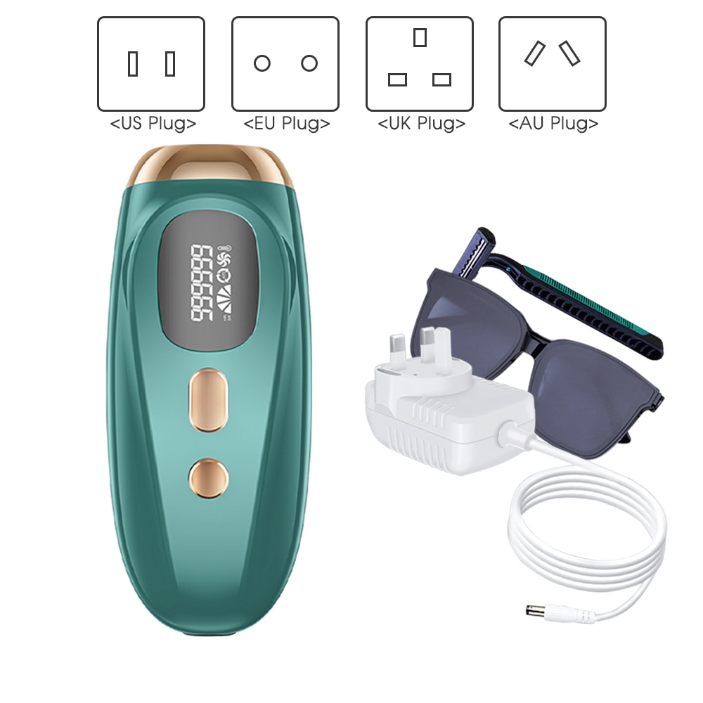 [ZS] 999,999 Flashes IPL 5 Mode Underarm Epilator Painless Whole Body Photoepilator For Women Armpit Laser Pubic Hair Removal