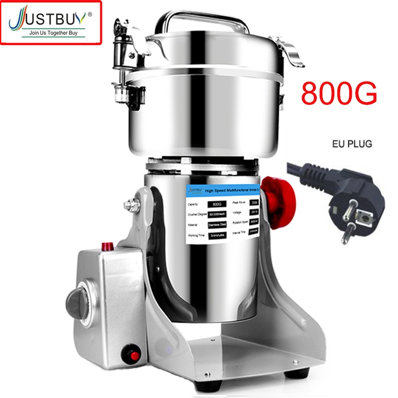 2500G /1000G/800G Coffee Grinder Machine Herb Grain Spices Mill Medicine Wheat Mixer Dry Food Grinder