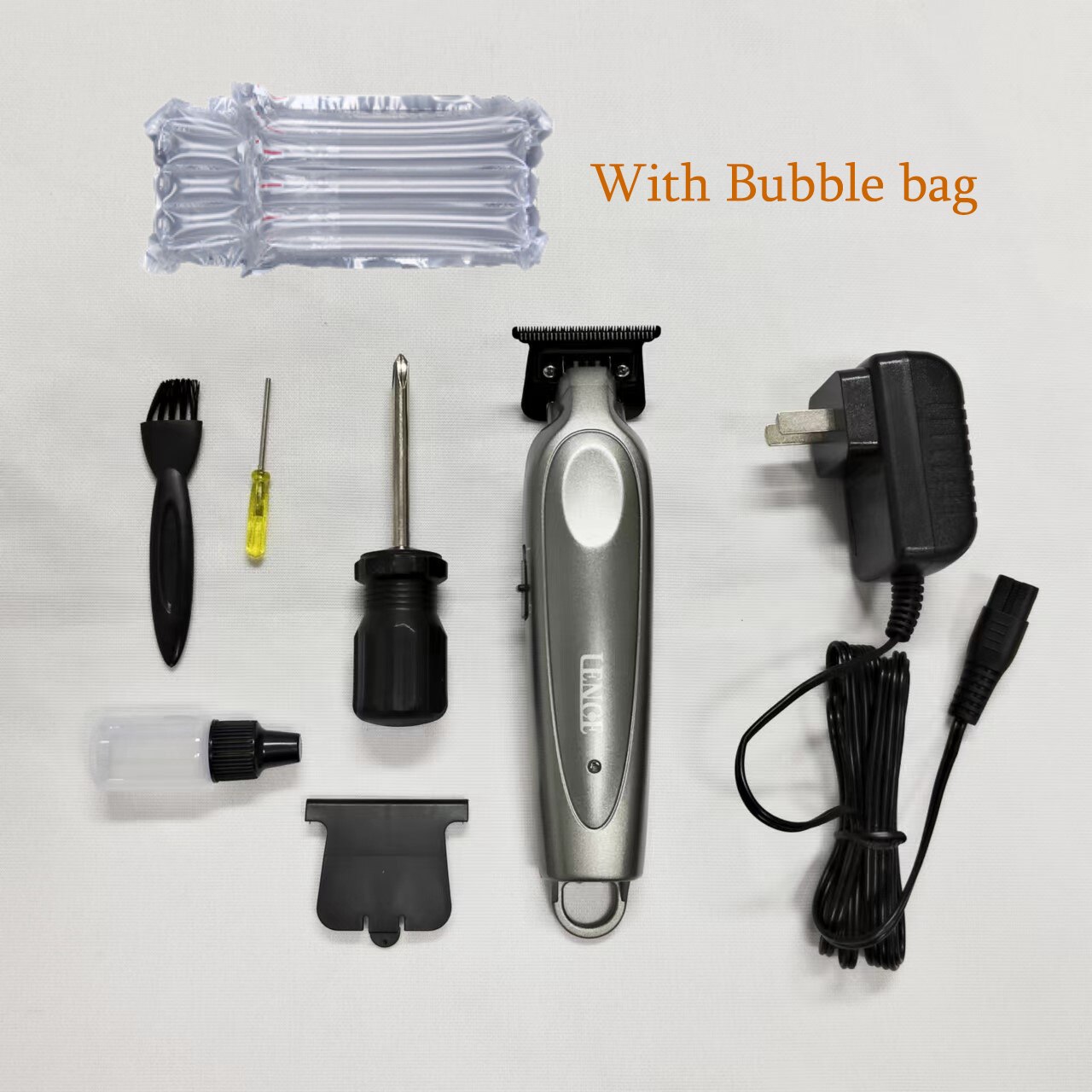 Professional FF1C Oil Head Gradient Hair Clipper Bomber Design Fashion Cuttingedge Grip Comfortable Metal Body 8 Caliper Trimmer