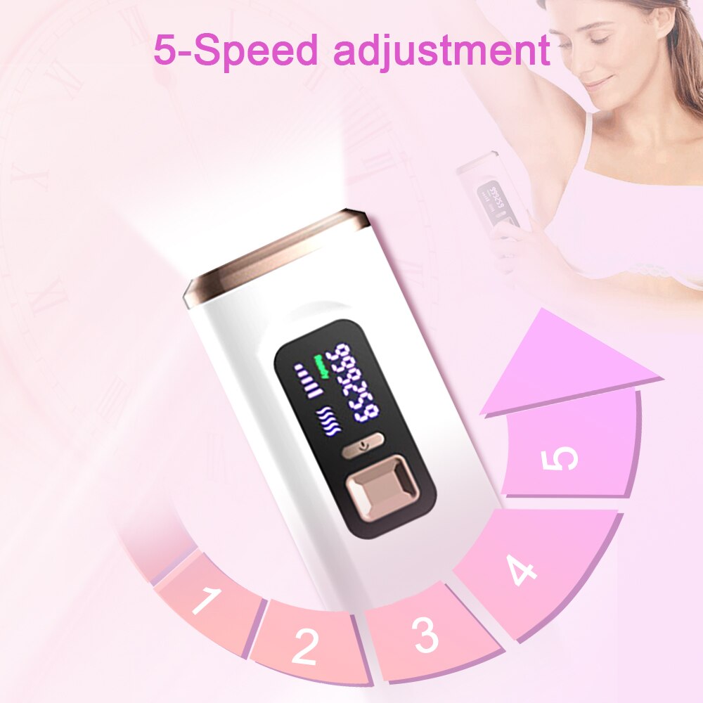 Hair Removal IPL Laser Epilator for Women Body Bikinis Painless IPL Pulsed Light Epilator Laser Hair Remover Depilation Machine