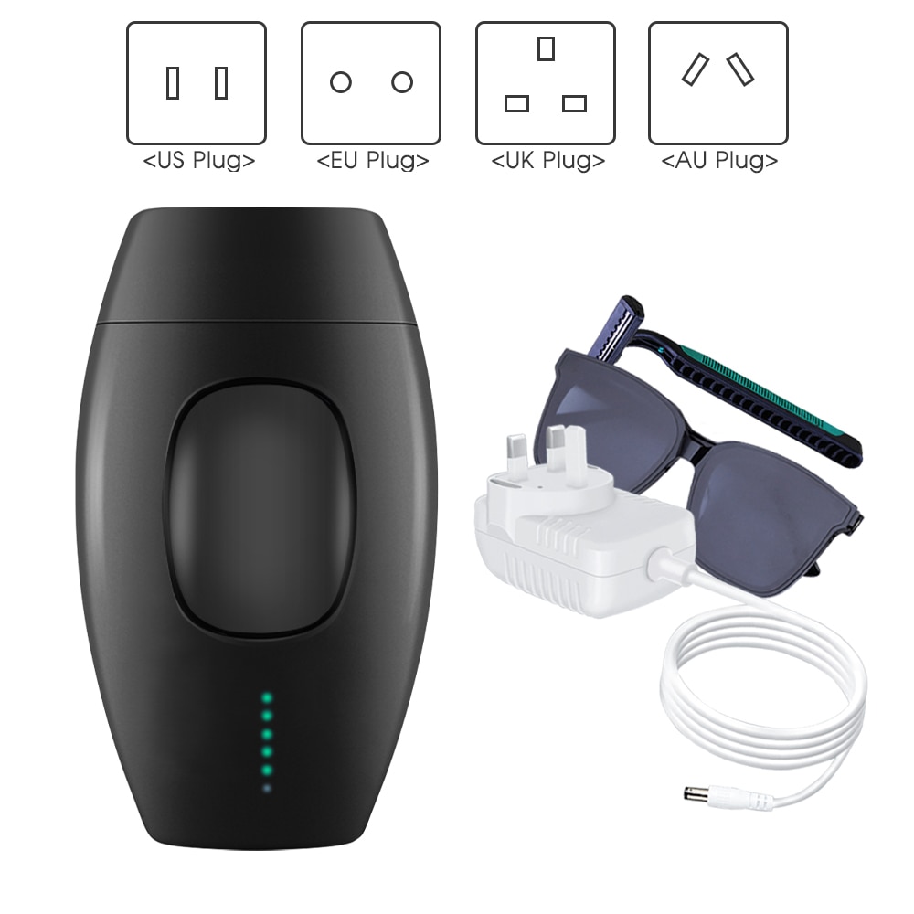 [ZS] Portable 600000 Pulsed Light Detachable Lamp Head IPL Flash Epilator Professional Painless Laser For Hair Removal Permanent