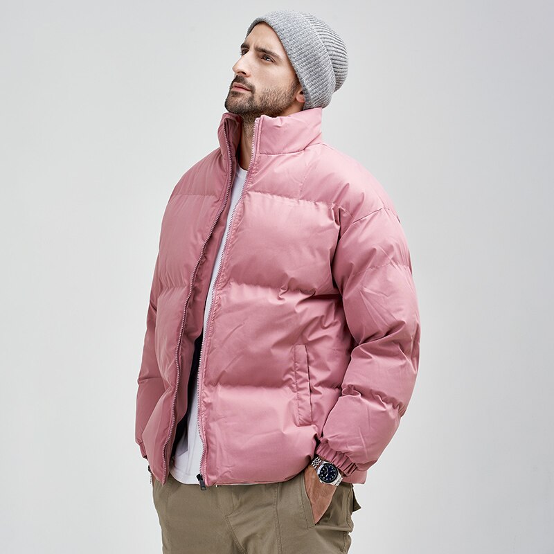 2022 Winter New Men Padded Cotton Jacket Coat Plus Size 8XL Outerwear Warm Quilted Parka All-match Loose Basic Puffer Jacket Men