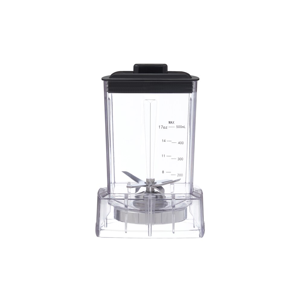 17-Ounce 500ml Dry Grains Grinding Container jug jar Dry Grinder Blades Assemblied