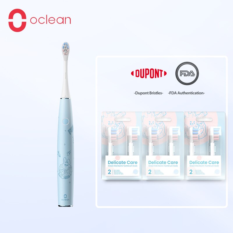 Oclean Kids Sonic Electric Toothbrush for Children Ultrasonic Dental Teeth Whitening Kit Rechargeable Portable Baby Teeth Brush