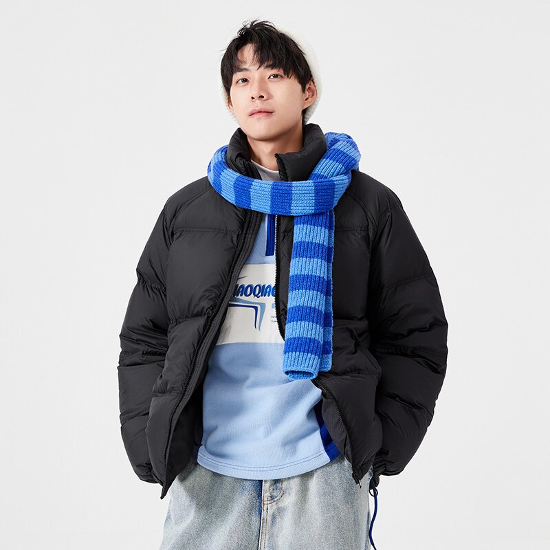 SEMIR Lightweight Down Jacket Men Winter Stand-Up Collar Cloud Couple Clothes Thick Coat Brand Winter Clothes