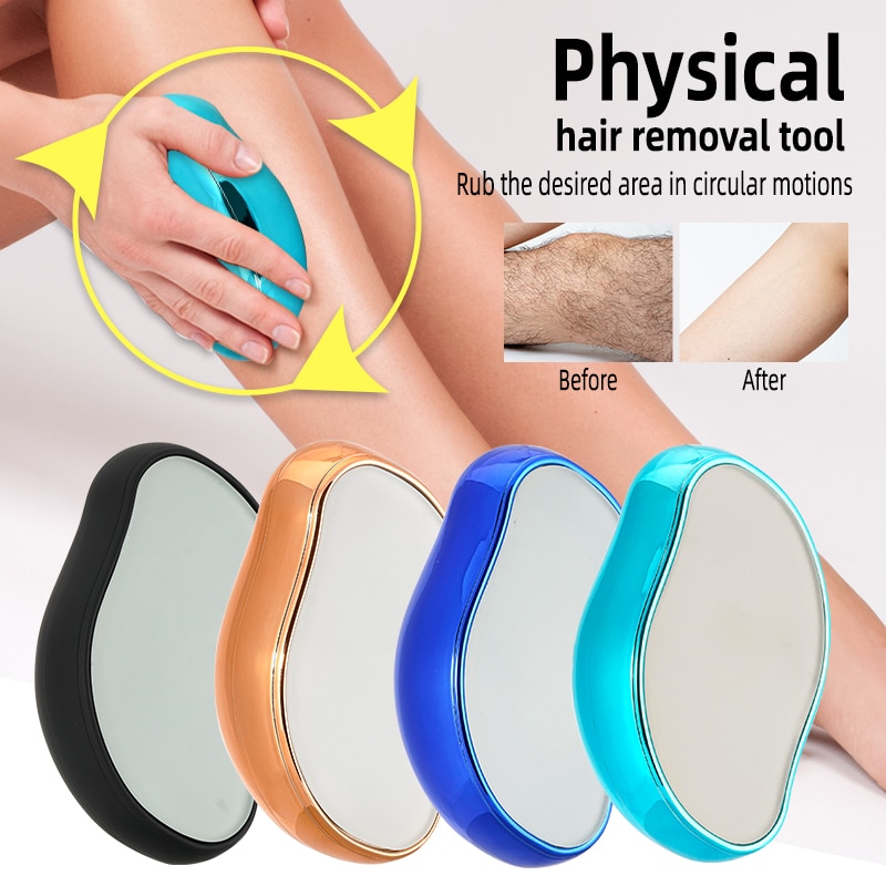 Crystal Hair Eraser Physical Painless Easy Cleaning Reusable Hair Remover Body Beauty Depilation Makeup b`rushes Epilators