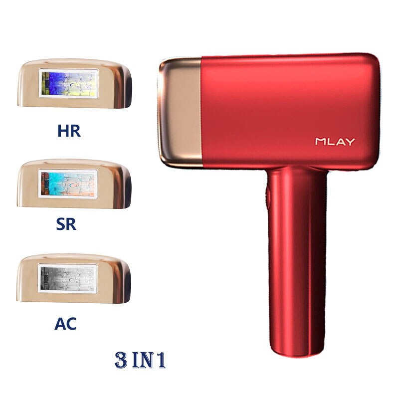 MLAY Laser Mlay T14 Hair Removal IPL Hair Removal ICE Cold Epilator 500000 Flashes 3IN1 Epilator Body Depilador a laser