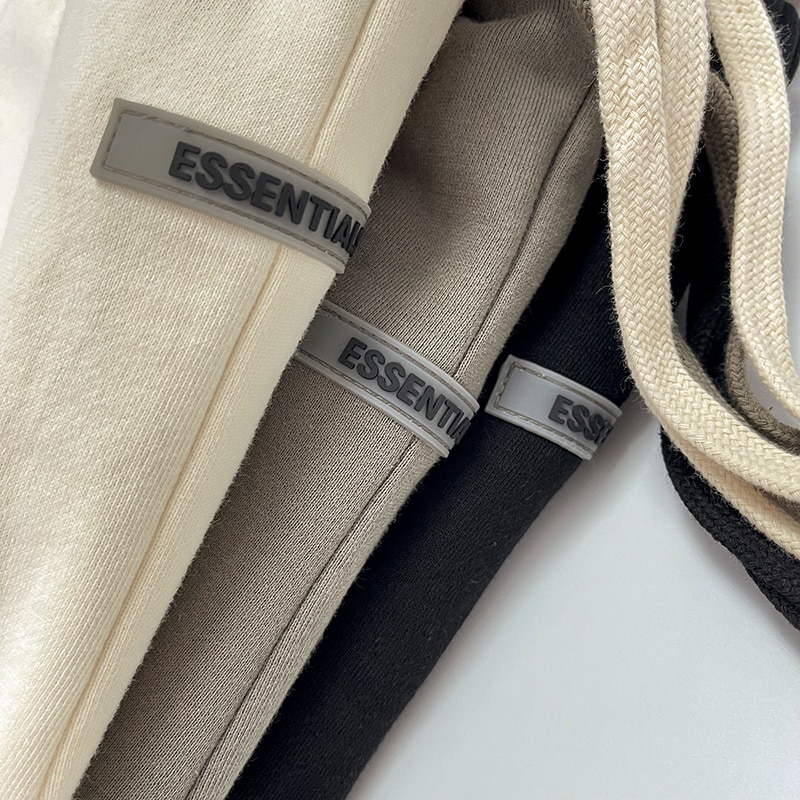 Oversized Fashion Essentials Sports Pants Rubber Letter High Street Sweatpants Pants Hip Hop Loose Unisex 100% Cotton Jogging