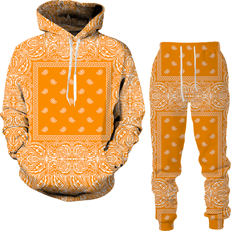 Brand Fashion Men Tracksuit 2 Piece Hoodies and Pants Womens Sweat Suits Plus Size Hip Hop Jogger Sets Streetwear Men Clothing