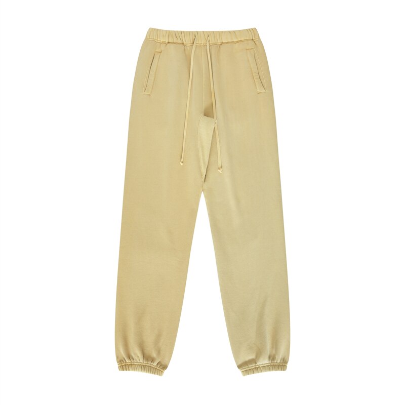 ZODF Trendy 2022 Autumn Men's 380gsm Cotton Sweatpants Unisex High Street Casual Loose Terry Pants Brand Streetwears HY0431