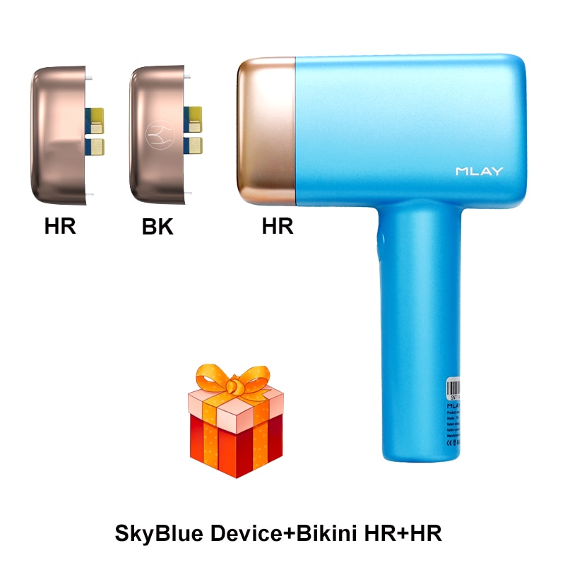 T14 MLAY IPL Hair Removal Machine Permanent Epilator Body Electric Malay Female Epilator 500000 Flashes Ice Cooling