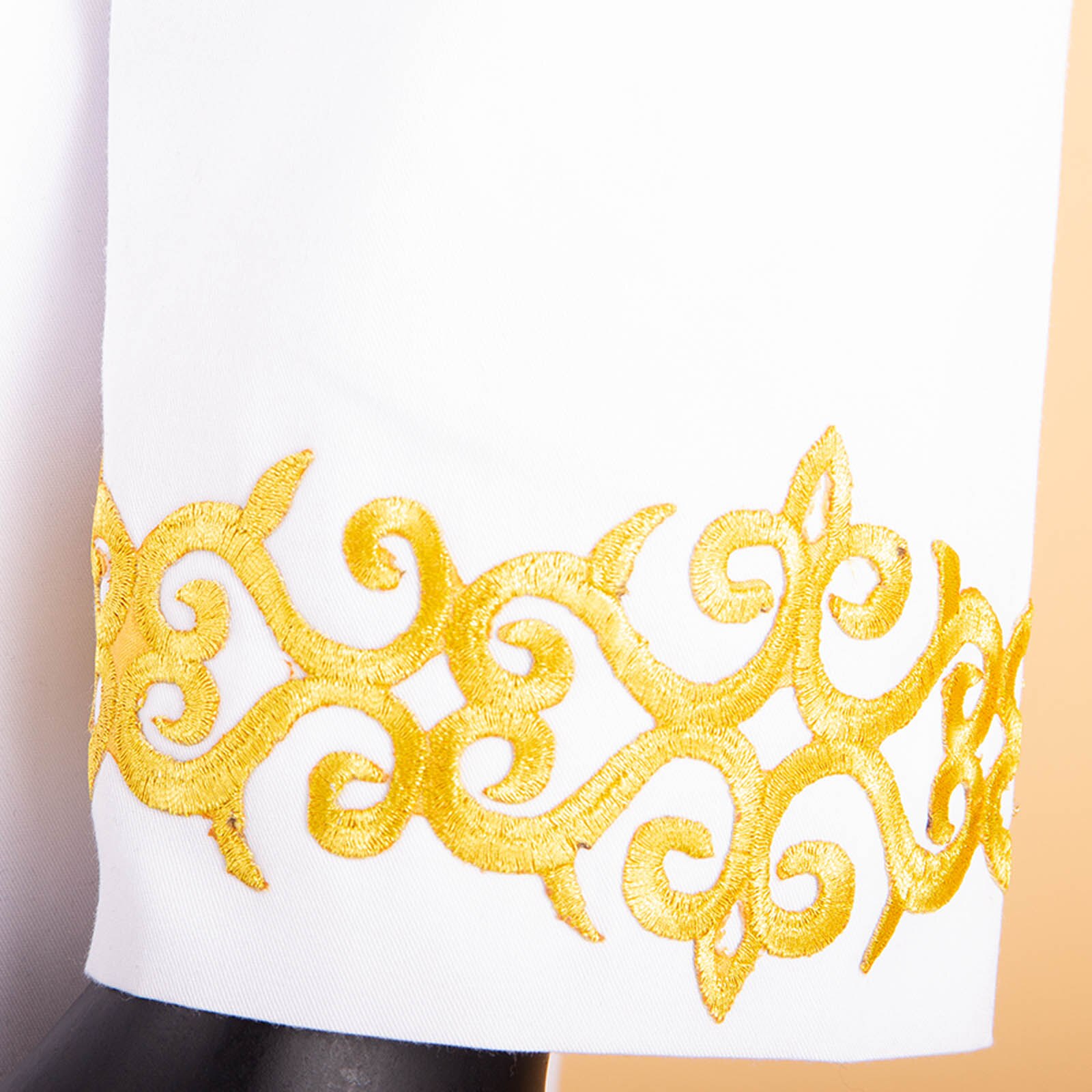 African Suit for Men Dashiki Long Embroidery Jackets and Pants 2 Piece with Kerchief Slim Fit Formal Outfits Wedding A2216037