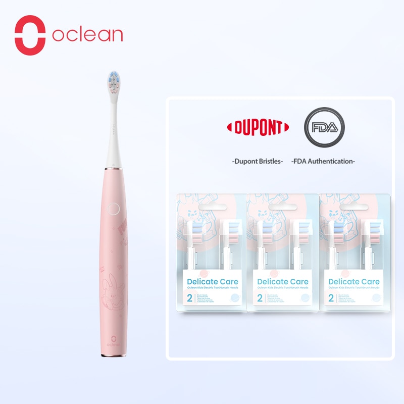 Oclean Kids Sonic Electric Toothbrush for Children Ultrasonic Dental Teeth Whitening Kit Rechargeable Portable Baby Teeth Brush