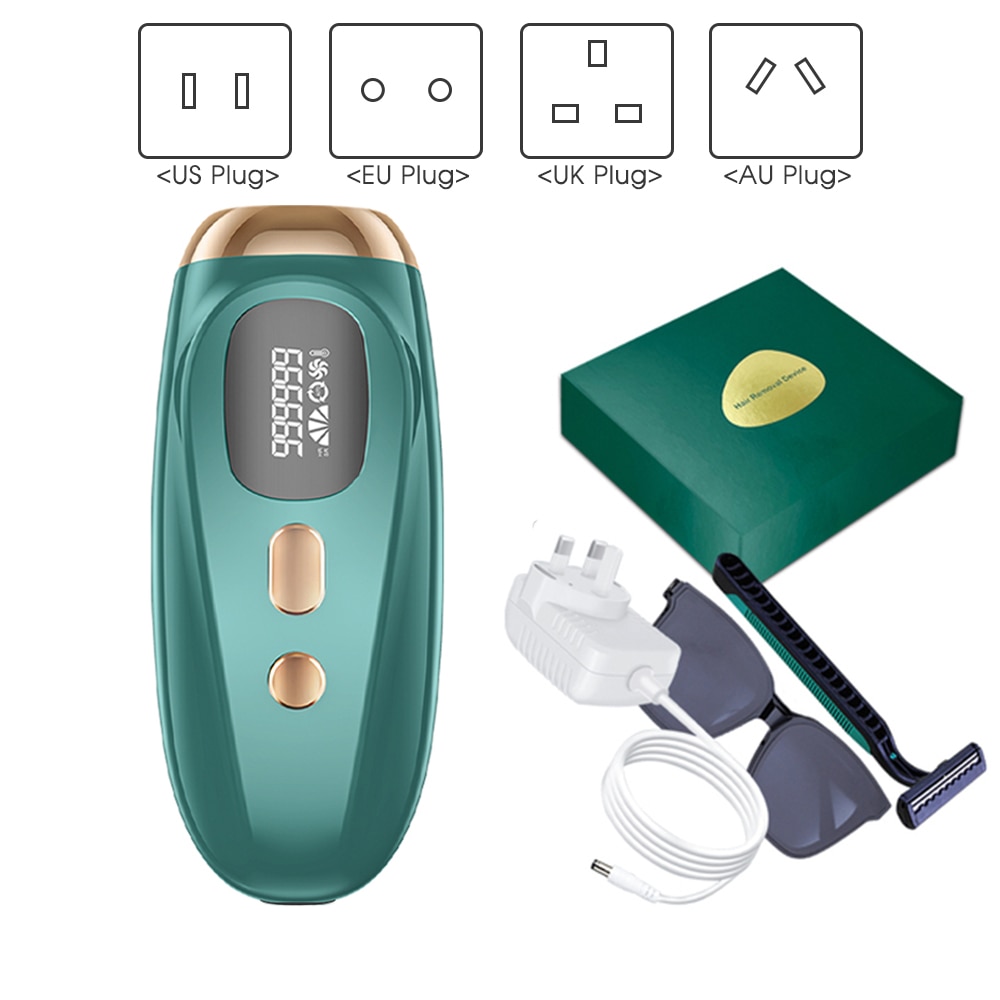 [ZS] 999,999 Flashes IPL 5 Mode Underarm Epilator Painless Whole Body Photoepilator For Women Armpit Laser Pubic Hair Removal